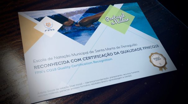 Certificado de qualidade – Portugal a Nadar