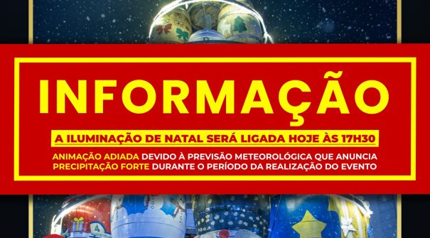 Inauguração da Iluminação de Natal 2025