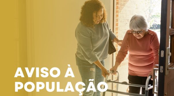AVISO À POPULAÇÃO – Serviços de Ação Social
