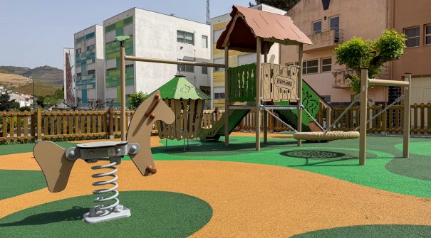 Novo Parque Infantil — um espaço para brincar, cuidar e respeitar.