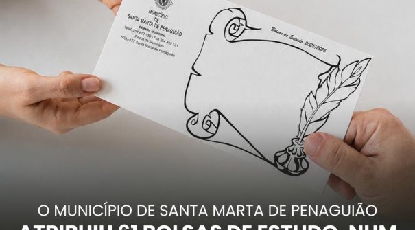 Município atribuiu 61 bolsas de estudo