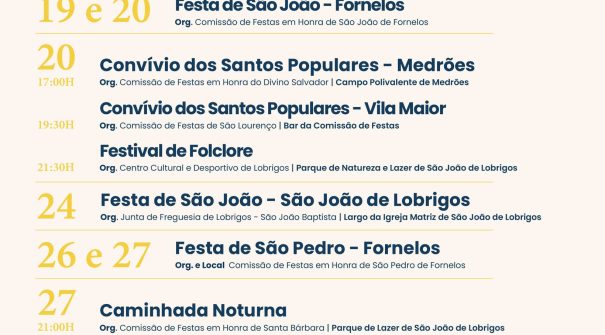 Agenda Cultural — Junho