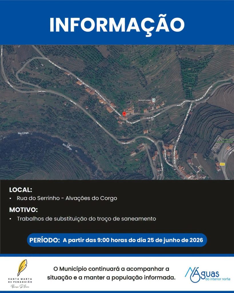  Corte de trânsito no Serrinho – Alvações do Corgo 