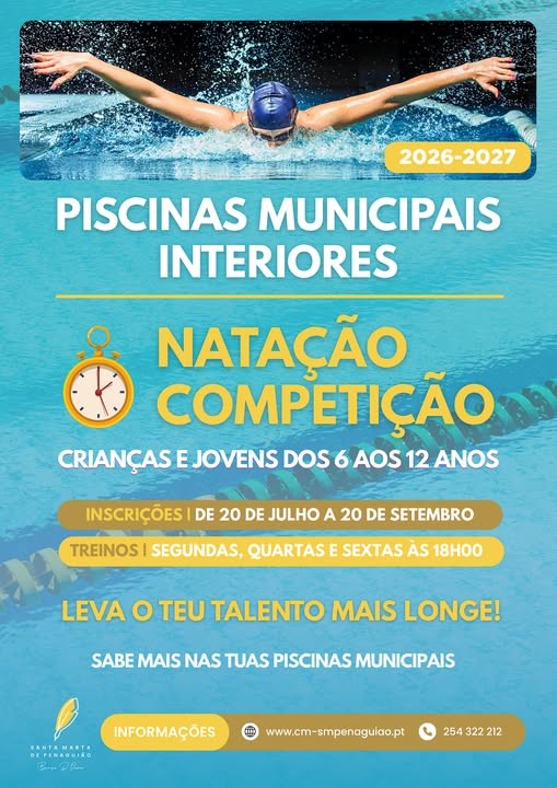  NATAÇÃO DE COMPETIÇÃO | ÉPOCA 2026/2027 